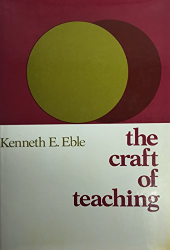 Imagen de archivo de The craft of teaching: [a guide to mastering the professor's art] (The Jossey-Bass series in higher education) a la venta por Redux Books