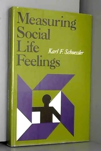 Beispielbild fr Measuring Social Life Feelings zum Verkauf von Better World Books: West
