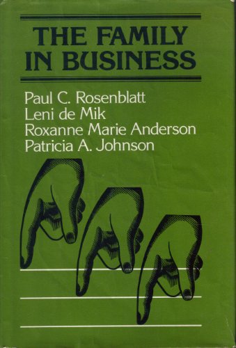 Beispielbild fr The Family in Business (Jossey Bass Business & Management Series) zum Verkauf von Decluttr