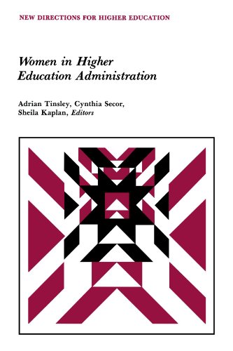9780875899954: Women in Higher Education Administration (J-B HE Single Issue Higher Education) (Jossey Bass Higher & Adult Education Series)