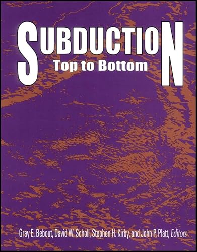 9780875900780: Subduction Top to Bottom (Geophysical Monograph Series)