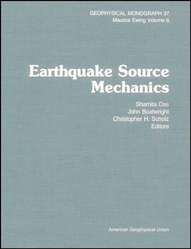 9780875904054: Earthquake Source Mechanics (Geophysical Monograph Series)