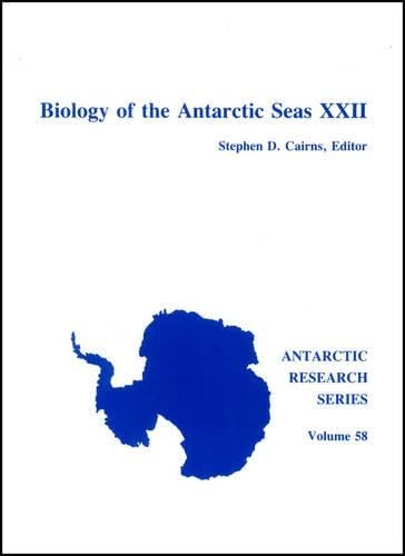 Imagen de archivo de Biology of the Antarctic Seas XXII [Antarctic Research Series Volume 58] a la venta por Tiber Books