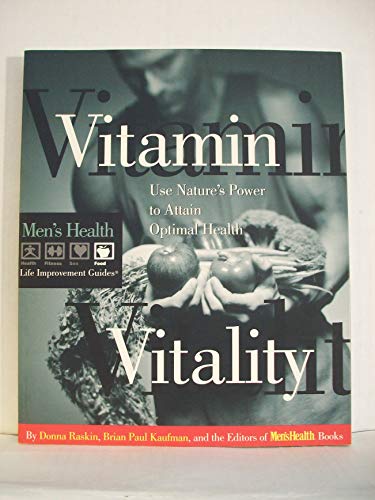 Imagen de archivo de Mens Health Life : Vitamin Vitality a la venta por Better World Books