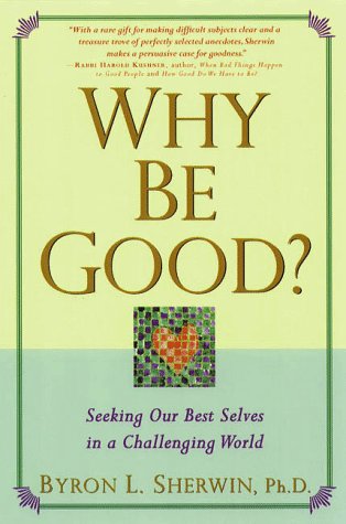 Imagen de archivo de Why Be Good?: Seeking Our Best Selves in a Challenging World a la venta por Open Books
