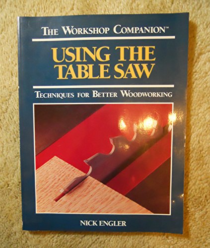 Beispielbild fr Using the Table Saw: Techniques for Better Woodworking (The Workshop Companion) zum Verkauf von Wonder Book
