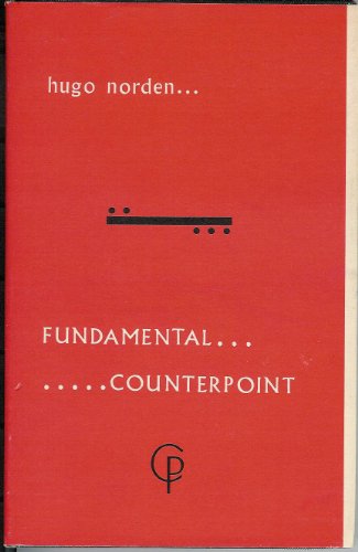 Beispielbild fr Fundamental Counterpoint zum Verkauf von Better World Books