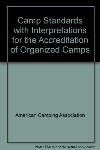 9780876031230: Standards for Day and Resident Camps, 1993 [Lingua Inglese]