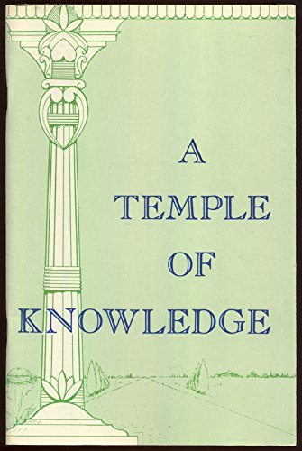 Stock image for A Temple of Knowledge for sale by Simply Read Books