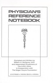 Physician's reference notebook (9780876041758) by McGarey, William A.