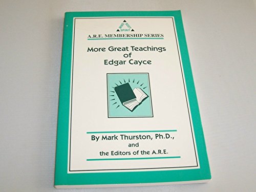 Stock image for More Great Teachings of Edgar Cayce for sale by Better World Books