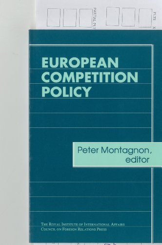 Stock image for European Competition Policy (Chatham House Papers) for sale by Wonder Book