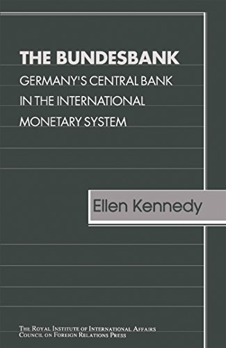 Stock image for The Bundesbank CFR: Germany's Central Bank in the International Monetary System (Chatham House Papers) for sale by Wonder Book