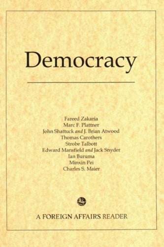 Imagen de archivo de Democracy a la venta por Solr Books