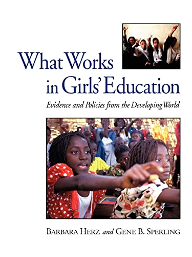 Imagen de archivo de What Works in Girls' Education a la venta por Wonder Book