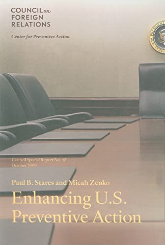 Beispielbild fr Enhancing U.S. Preventive Action (Council Special Report) zum Verkauf von Wonder Book