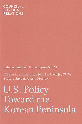 9780876094754: U.S. Policy Toward the Korean Peninsula: Independent Task Force Report