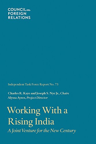 Beispielbild fr Working With a Rising India: A Joint Venture for the New Century (Task Force Reports) zum Verkauf von Wonder Book