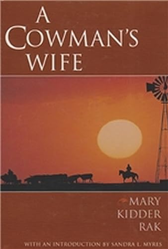 9780876111260: A Cowman's Wife