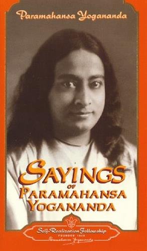 Imagen de archivo de Sayings of Paramahansa Yogananda (Self-Realization Fellowship) a la venta por BooksRun