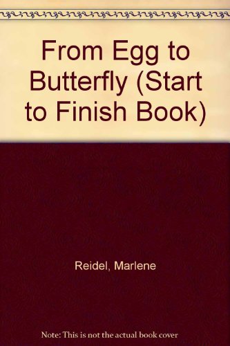 9780876141533: From Egg to Butterfly (Start to Finish Book) (English and German Edition)