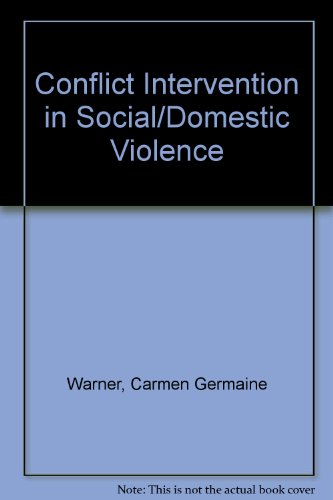 Beispielbild fr Conflict intervention in social and domestic violence zum Verkauf von HPB-Red