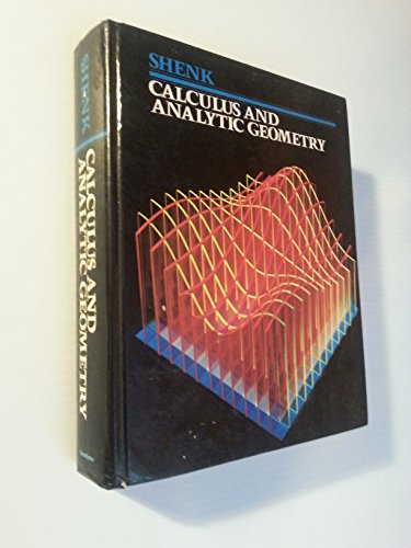 9780876201428: CALCULUS AND ANALYTIC GEOMETRY.