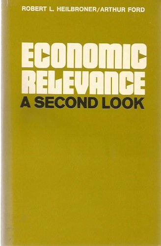 Stock image for Economic relevance: A second look for sale by Lot O'Books