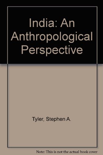 Stock image for India : An Anthropological Perspective for sale by Better World Books