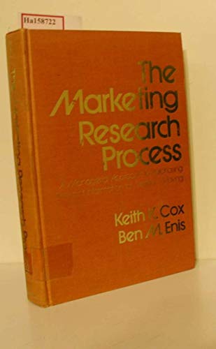 Beispielbild fr Marketing Research Process: a Managerial Approach to Purchasing Relevant Information for Decision Making zum Verkauf von Lincbook