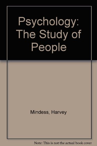 Beispielbild fr Psychology : The Study of People zum Verkauf von Better World Books