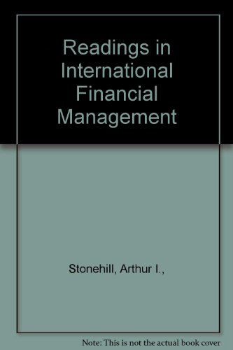 Imagen de archivo de Readings in International Financial Management a la venta por Dunaway Books
