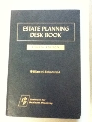 Stock image for Estate planning desk book for sale by Wonder Book