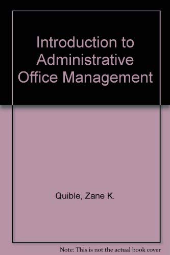 9780876264003: Introduction to Administrative Office Management