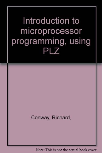 Beispielbild fr Introduction to microprocessor programming using PLZ zum Verkauf von Ammareal