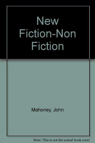 New fiction, non-fiction (9780876266045) by Mahoney, John