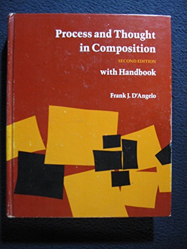 Imagen de archivo de Process and Thought in Composition: With Handbook a la venta por ThriftBooks-Atlanta