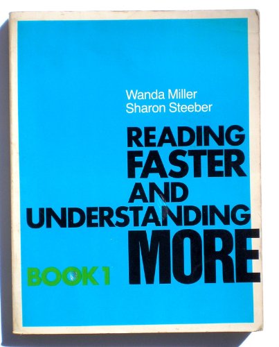 Stock image for Reading faster and understanding more for sale by Wonder Book