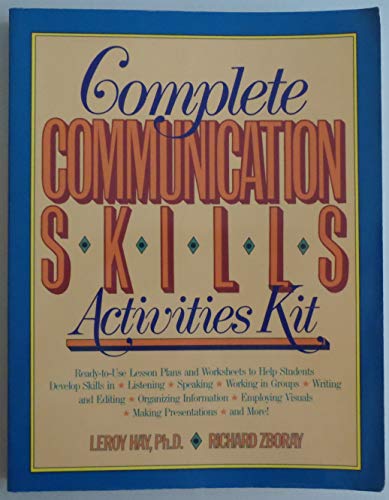 Stock image for Complete Communication Skills Activities Kit for sale by Better World Books: West