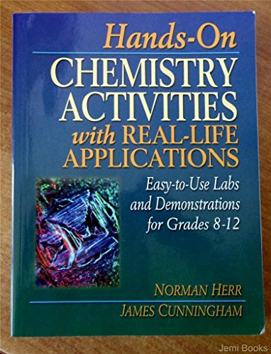 Beispielbild fr Hands-On Chemistry Activities with Real-Life Applications: Easy-to-Use Labs and Demonstrations for Grades 8-12: 15 (J-B Ed: Hands On) zum Verkauf von WorldofBooks