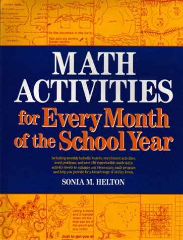 Imagen de archivo de Math Activities for Every Month of the School Year a la venta por BooksRun