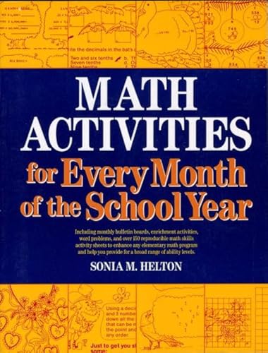 9780876285671: Math Activities for Every Month of the School Year