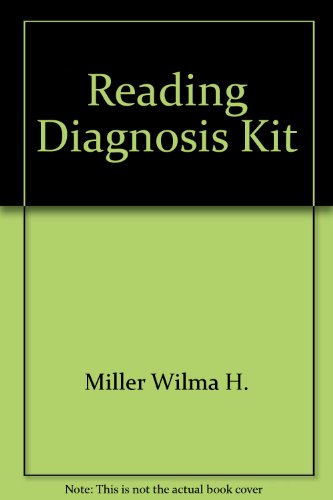 Stock image for Reading diagnosis kit for sale by Wonder Book