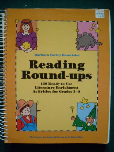 Stock image for Reading Round-Ups : One Hundred Ten Ready-to-Use Literature Enrichment Activities for sale by Better World Books: West