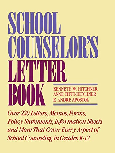 9780876287866: School Counselor's Letter Book