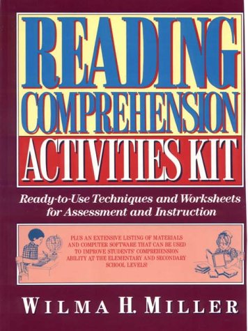 Stock image for Reading Comprehension Activities Kit: Ready-To-Use Techniques and Worksheets for Assessment and Instruction for sale by Wonder Book