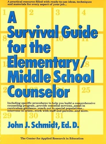 Beispielbild fr Survival Guide for the Elementary/Middle School Counselor zum Verkauf von Better World Books