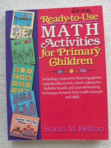 Beispielbild fr Ready-To-Use Math Activities for Primary Children zum Verkauf von Wonder Book