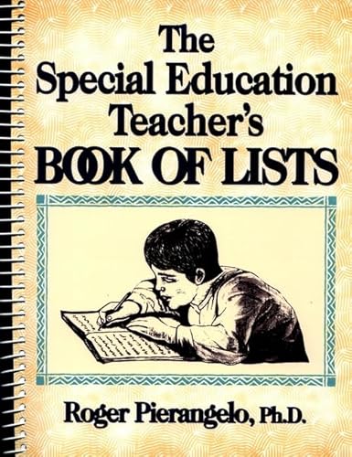 Beispielbild fr The Special Education Teacher's Book of Lists zum Verkauf von Better World Books