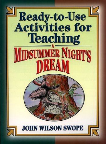 Stock image for Ready-To-Use Activities for Teaching a Midsummer Night's Dream (Shakespeare Teacher's Activities Library) for sale by SecondSale